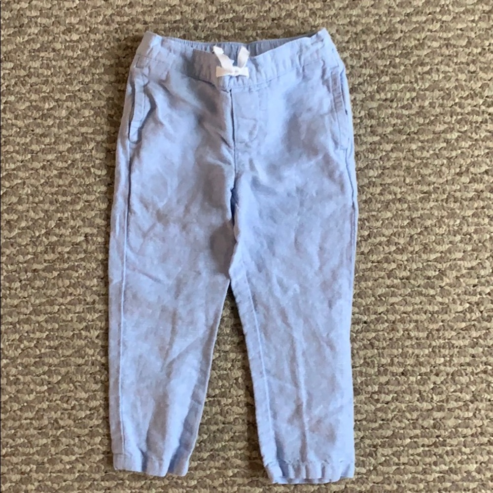Janie and Jack Linen Pants